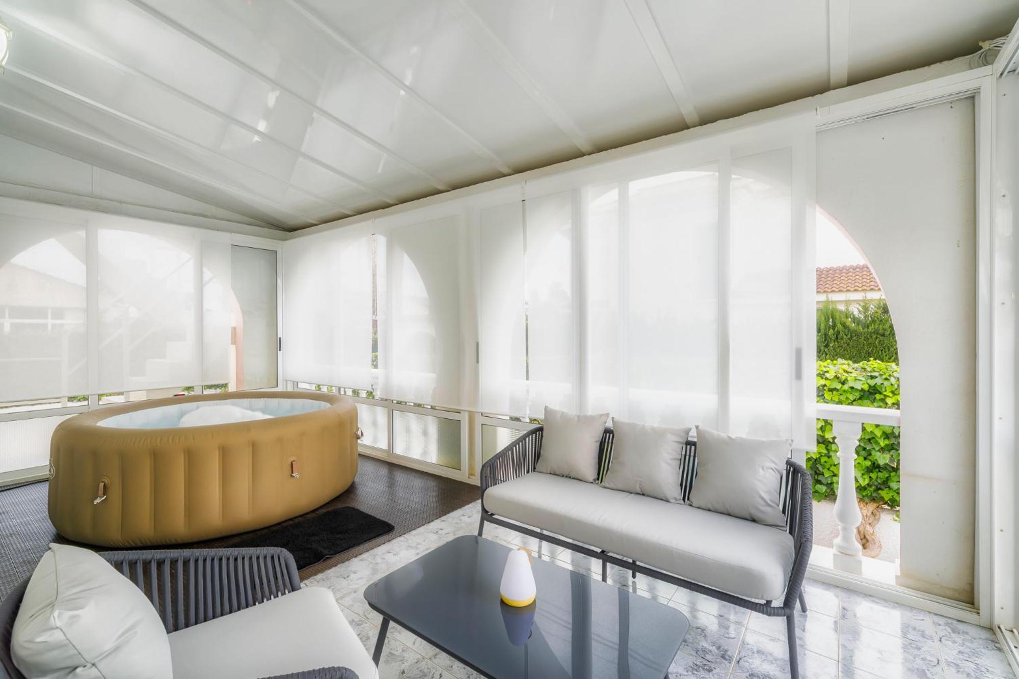 Villa Marie Estancia Premium En El Mar Menor Con Jacuzzi Climatizado 로스 나레호스 외부 사진